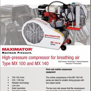 MAXIMATOR GmbH - 高压技术,液压,气动和测试设备