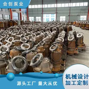 合创泵业 防爆 潜水排污泵 无堵塞 不锈钢工业泵