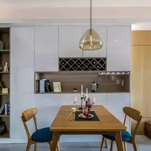 苏州全屋定制工厂 HL-CBG003 北欧现代风格餐边柜 宏路全屋定制
