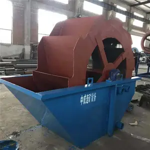 大小型单排双排轮斗式洗砂机全自动流水线筛砂洗沙脱水细沙回收一体机设备