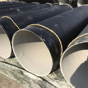 外环氧煤沥青内衬水泥砂浆防腐钢管 郑州DN600水泥衬里螺旋管 Q235B