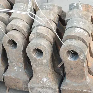 大型金属破碎机高锰钢耐磨锤头Mn13Cr2甩锤