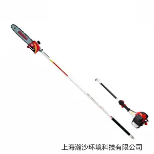 P265SB高枝油锯电力抢修链锯 园林高空修枝机