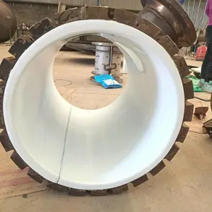 企通化工 3mm衬四氟储罐,防腐蚀四氟衬里罐体,防静电衬四氟管道