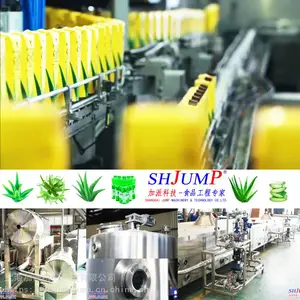 芦荟汁饮料加工生产线/芦荟胶提取整线设备/全套芦荟深加工设备