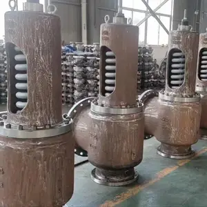 铸钢全启式安全阀A47H-64C带扳手弹簧微启式安全阀规格尺寸