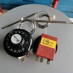 进口韩国彩虹温控开关rainbow旋钮可调式温控器TS120SB TS120SR