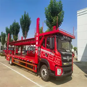 车辆运输车 中置轴运输车 郑州物流专用车 小笼车 定制半挂车