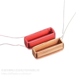 德弗力厂家直销单线多层平绕式方形电感线圈