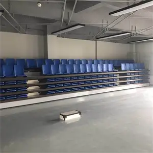 湘潭 体育看台 可伸缩座椅 伸缩活动看台