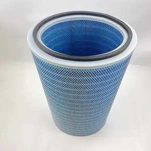 椭圆阻燃纸滤芯激光切割金属粉尘烟雾滤筒高炉鼓风机焊烟除尘滤芯