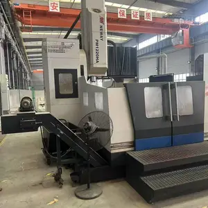 转让二手纽威PM1220HA龙门加工中心主电机功率18.5