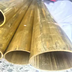 黄铜管非标定制 大直径厚壁 无缝精切 易车削空心铜圆管