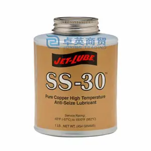 JET-LUBE SS-30 纯铜高温防卡剂和垫片复合物 12504 16OZ/罐