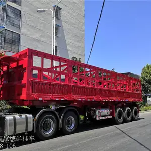 供应欧阳聚德11米直梁仓栏侧翻自卸
