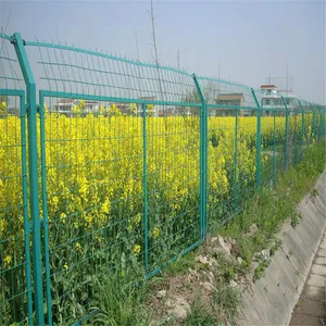 市政花箱护栏 可定制电梯井防护栏 河南品兰 双边丝护栏网安装快捷方便
