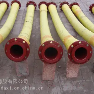 博瑞达 钢丝缠绕吸排胶管 钢丝骨架胶管 吸排水管 大口径疏浚管道