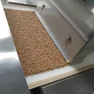 微波荞麦烘烤设备,苦荞茶微波烘烤设备