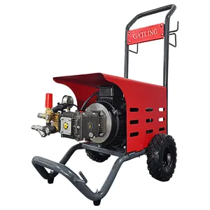380V GAT20HP 高温热水清洗机 IP55 电机陶瓷柱塞泵工业热水除污机