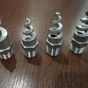 螺旋喷头不锈钢雾化喷头脱硝脱硫洒水除尘喷头