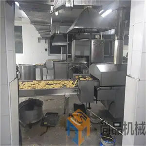 连续式藕合挂糊机 脆香藕合裹浆机 藕饼油炸机研发厂家