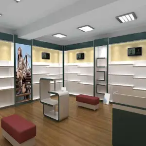 潍坊化妆品展柜,潍坊美容院展柜,潍坊商场展柜定做