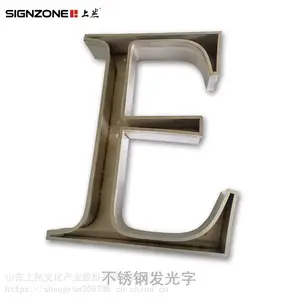 厂家生产门头发光字发光灯箱LED发光字大型冲孔发光字水晶字