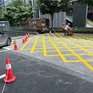 桂林消防通道划线,消防登高操作面标线,包工包料