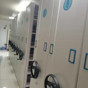 青岛智能档案密集柜,图书馆密集柜,洁净底图密集柜