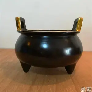 供应佛教用品铜香炉 法器寺庙供佛用品家居焚香摆件