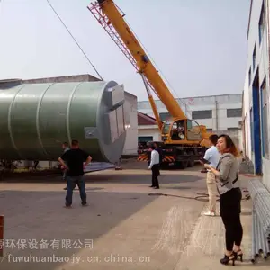 贵阳玻璃钢污水预制泵站