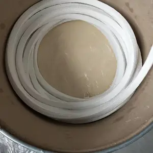 全新料耐高压白色四氟盘根 含油无油密封石墨黑色聚四氟乙烯盘根