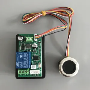 指纹改装控制防水识别模块汽车车门一键启动继电器485 MODBUS RTU