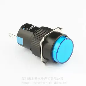 AD16-121L24R 带灯无锁按钮开关