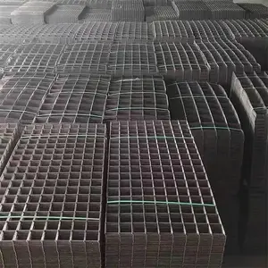 2.5粗铁丝网 砂浆浇筑防裂方孔网片 地热网片打包发货保温网