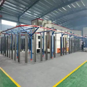 泰州金博通环保科技生产淄博科普电气桥架喷涂线