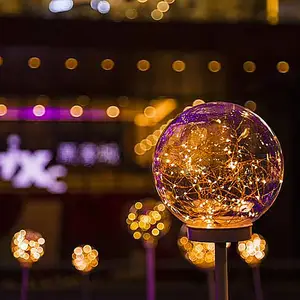 led户外圆球灯满天星球草坪灯园林防水景观灯芦苇灯插地灯
