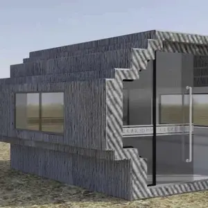 高科技太空灰3D打印建筑项目技术和设备应用于制造异型空间构件