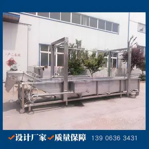 不锈钢气泡大枣清洗机 连续提升式果蔬清洗线 鹏福特定制