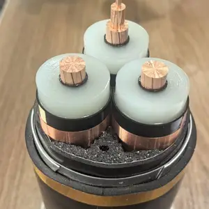 金长城线缆 YJV22 26/35KV 3*70 钢带铠装电力电缆源头厂家国标保检测支持来厂参观考察