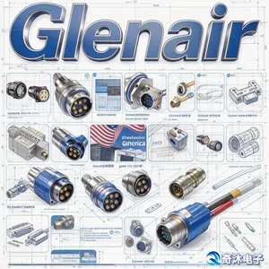 Glenair 800-006-06M6-7SN 航空连接器 压接端子耐盐雾 原厂代理商