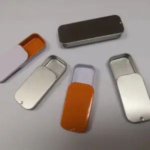 金属化妆品推拉盒厂家 ***化妆品推拉盒铁盒 可定做