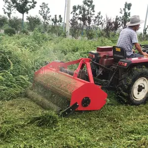 果树打草粉碎机 生态果园除草还田机视频