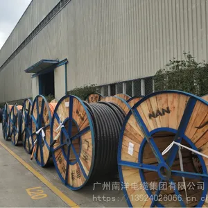 广州南洋电缆集团ZC-YJV22-4*185+1*95系列XLPE绝缘阻燃铠装电缆!