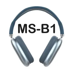 麦臣MS-B1头戴式蓝牙耳机 佩戴感应无线耳机 可接音频线耳机