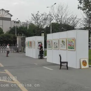 供应巴中书画展板搭建服务