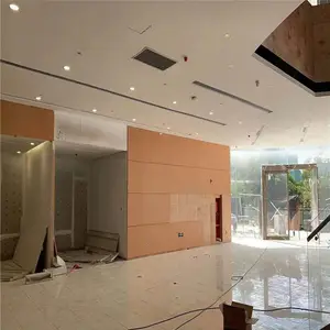 雷克萨斯展厅仿木纹墙面铝单板加工厂