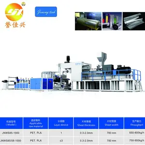 JNWS85-1000平双螺杆PET片材挤出机生产线 PET Sheet Extruder