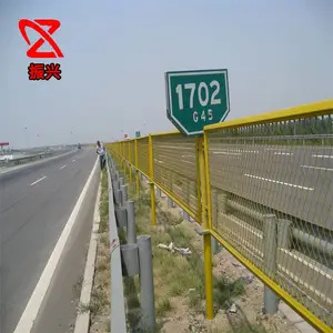 Gs-N-Gw2型防眩网 高速中央分隔带隔离栅 菱形孔道路防眩光护栏网