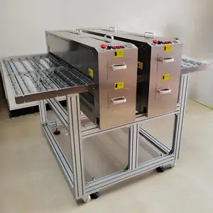 供应片材清洁机 _ 双面清洁材料及除静电的双重效能